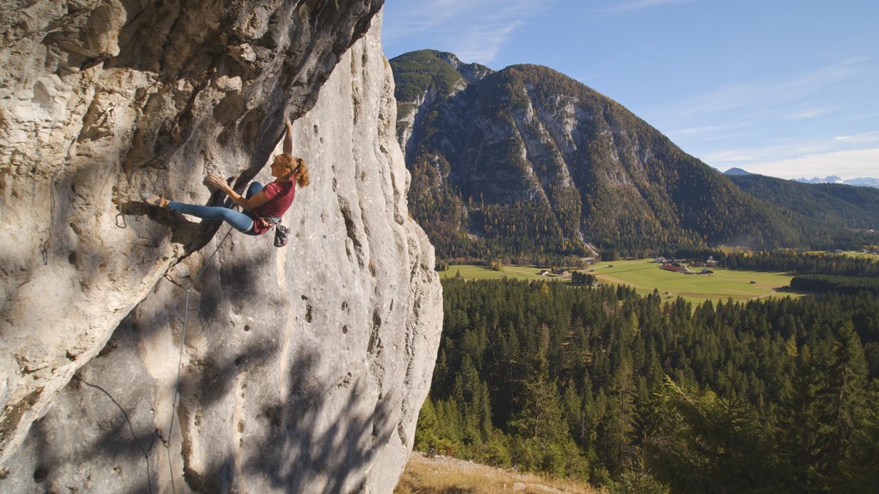 Kletterroute: Puls 2000 in Klettergarten Chinesische Mauer, © Alpsolut