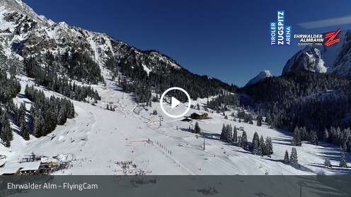 Webcam Ehrwald - Ehrwalder Alm - FlyingCam