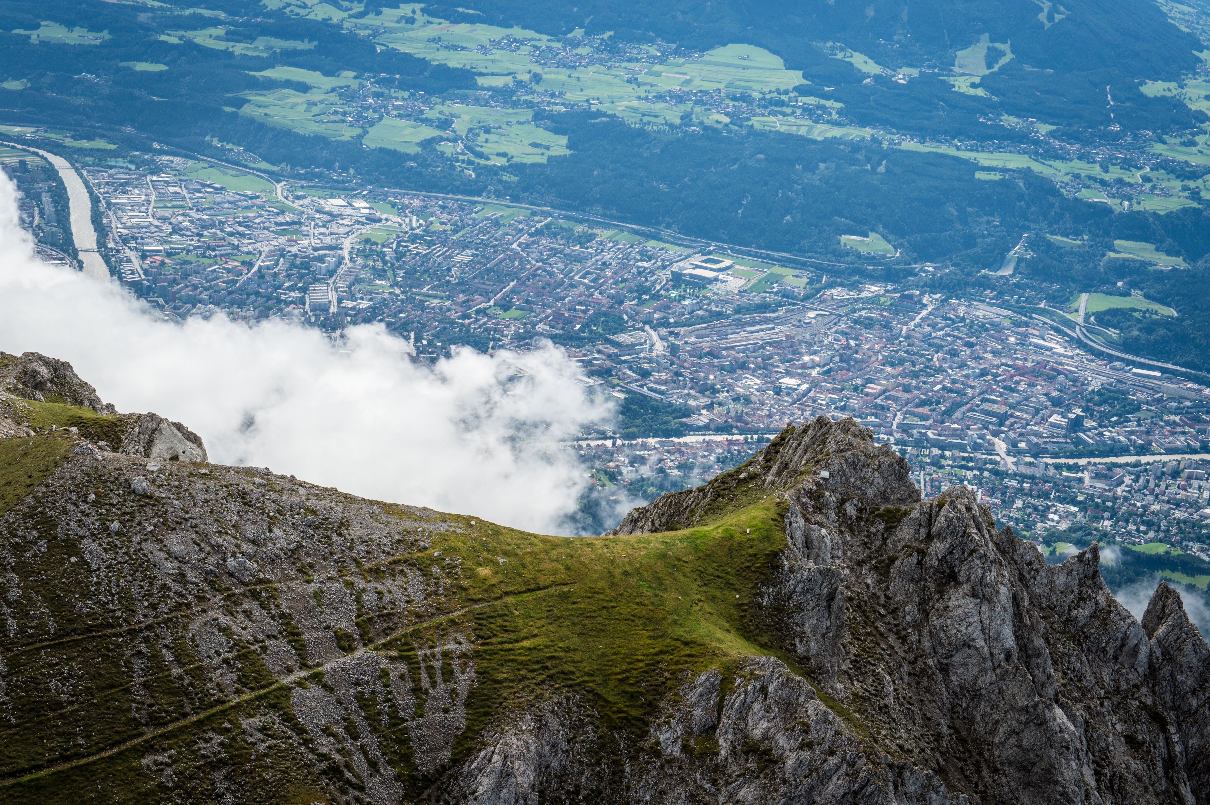 Blick auf Innsbruck