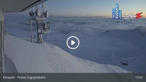 Webcam Tiroler Zugspitzbahn Bergstation