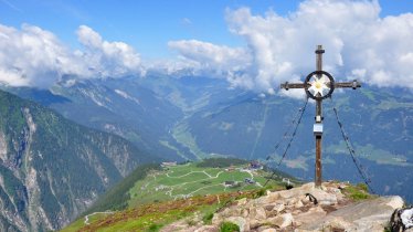 Op de top van de Filzenkogel