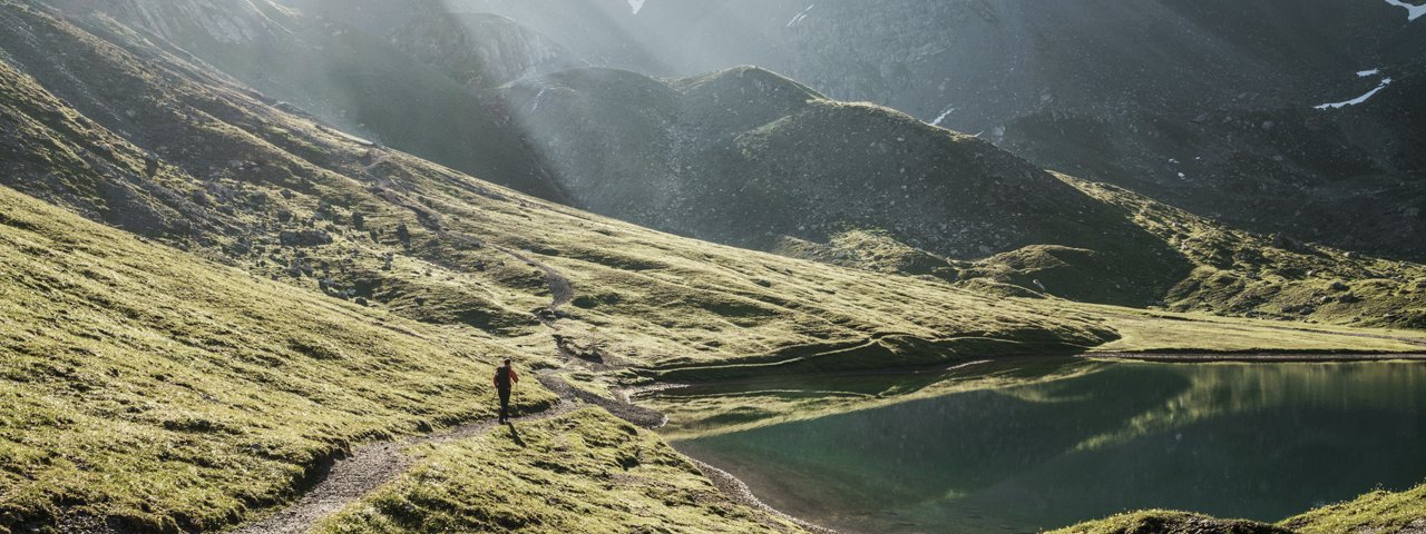 De Steinsee op de Lechtaler Höhenweg