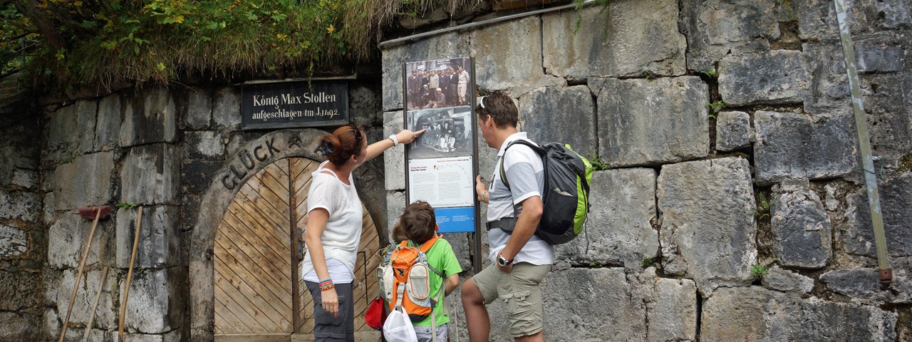 König-Max-Stollen am Ende des Historischen Solewanderweges, © Region Hall-Wattens