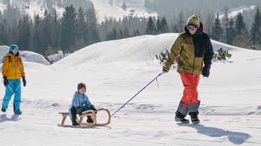 Rodelplezier, © Tirol Werbung/Hans Herbig