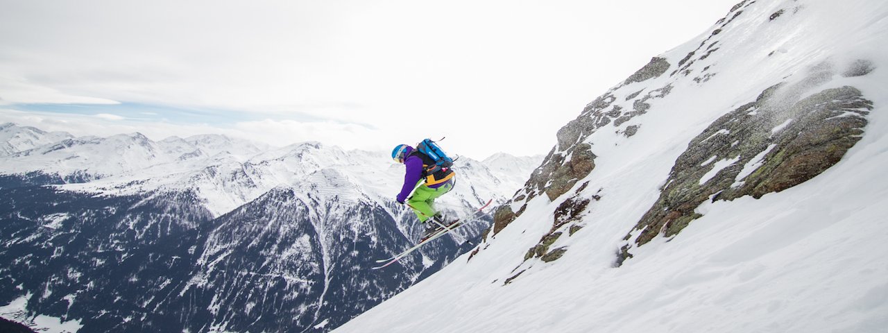 Het Open Faces Freeride-Contest start in Kappl in Paznaun, © openfaces.com/Tobias Haller