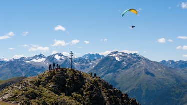 Herrlicher Ausblick vom Wetterkreuzkogel im Ötztal, © Ötztal Tourismus/Matthias Burtscher