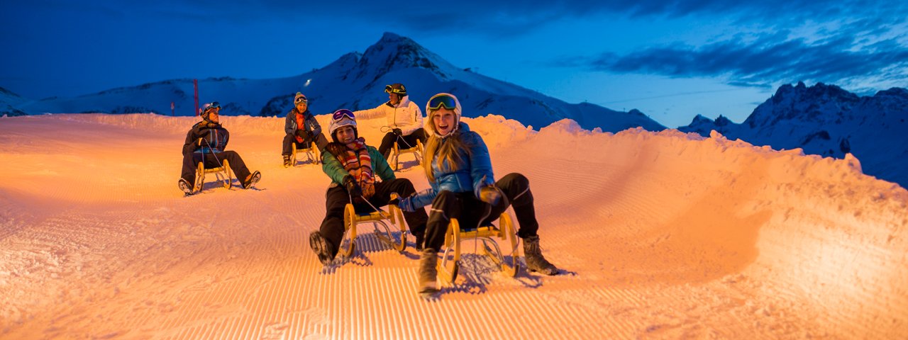 Nachtrodelbaan Ischgl, © TVB Paznaun-Ischgl