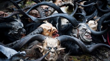 Krampus-maskers, © Tirol Werbung/Lea Neuhauser