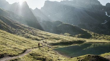 De Steinsee op de Lechtaler Höhenweg