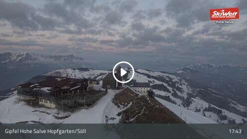 Webcam Gipfel Hohe Salve - Söll