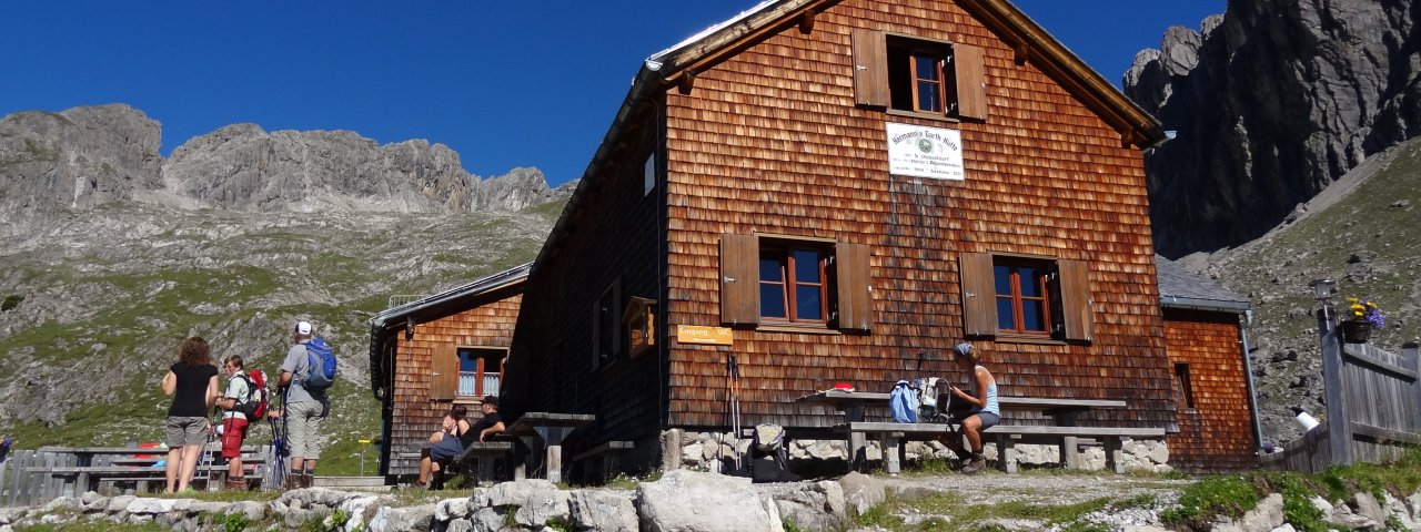 Hermann-von-Barth-Huette in de Lechtaler Alpen, © Harald Wolf