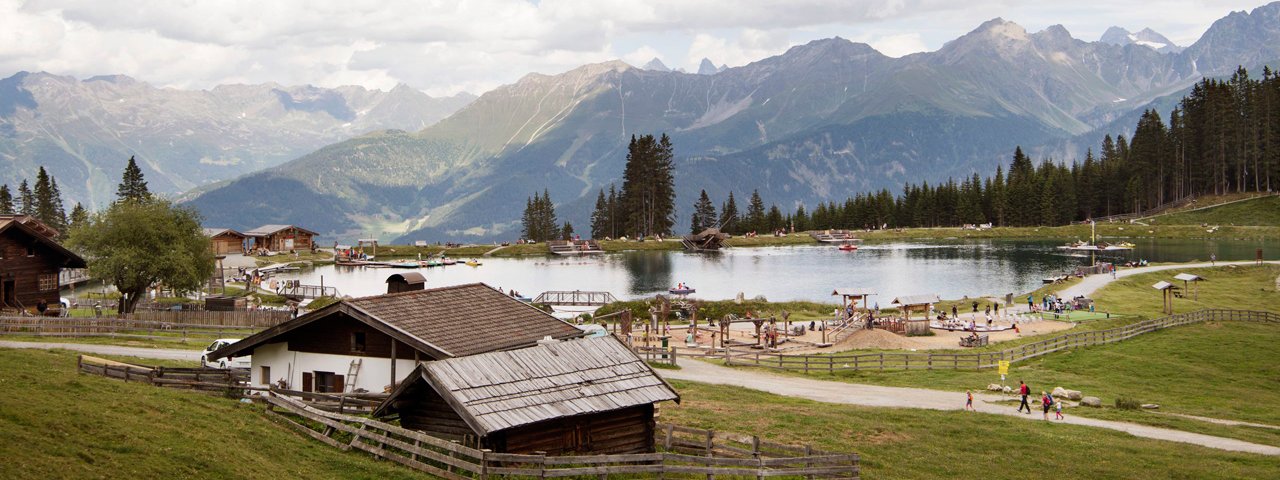 De mooi gelegen Seealm Hög, © Tirol Werbung/Frank Bauer
