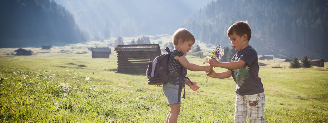 De natuur spelenderwijs ontdekken, © Tiroler Oberland Tourismus