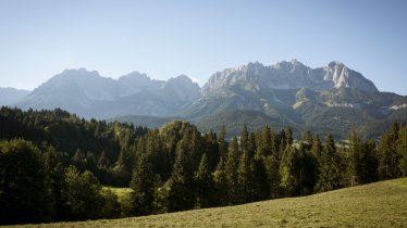 De Maria-Weg voert o.a. langs de Wilder Kaiser, © Tirol Werbung / Jens Schwarz