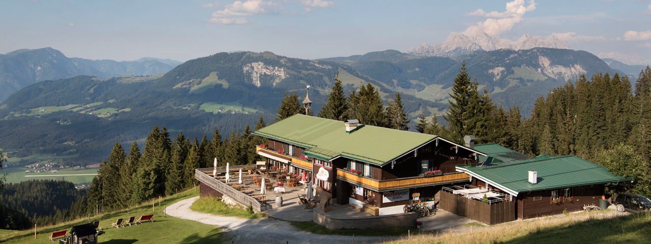 De Angerer Alm bij St. Johann in Tirol