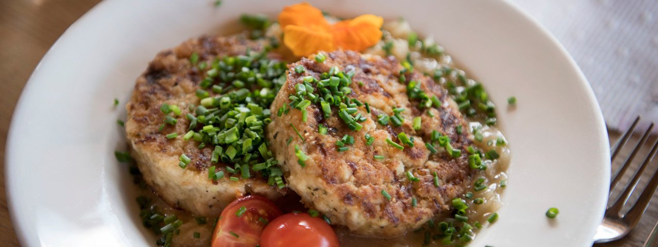 Kaspressknödel in de Kammerköralm, © Tirol Werbung/Frank Bauer