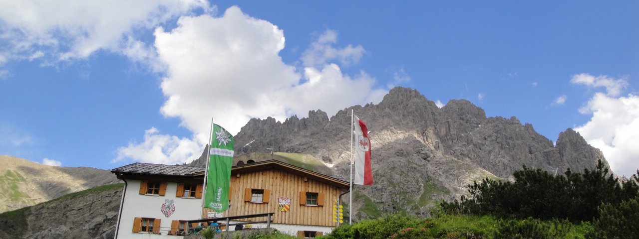 Adelaarsweg etappe 19: Hanauer Hütte, © Tirol Werbung/Holger Gassler