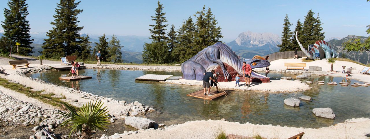 In het Triassic Park, © Tirol Werbung/Frank Bauer