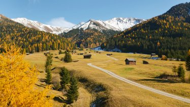 Pfundser Tschey in de herfst