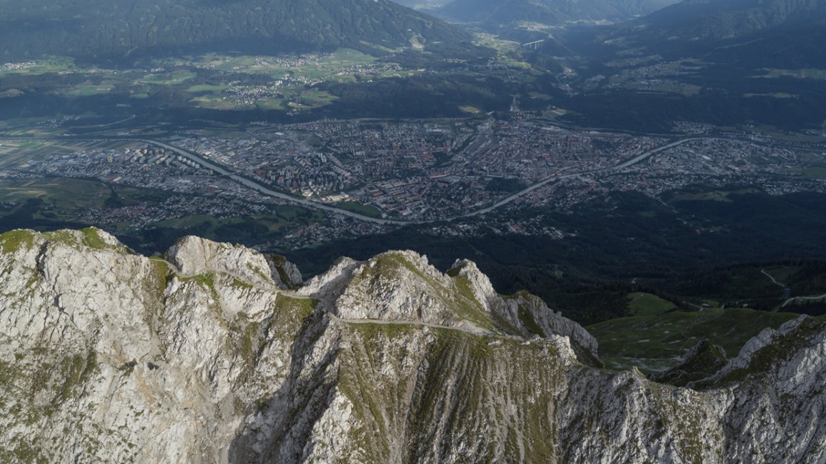 De Goetheweg hoog boven Innsbruck