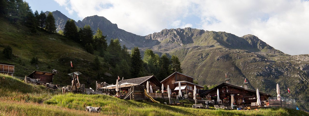 De Gampe Thaya in de Ötztaler Alpen