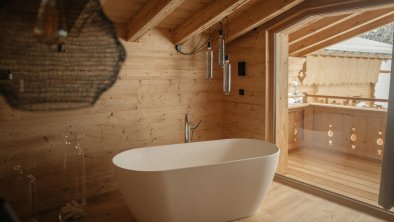 Badewanne im Schlafzimmer